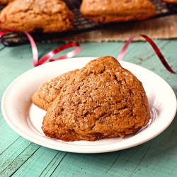 Gingerbread & Cranberry Scones