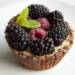 Frangipane Custard Tarts & Berries