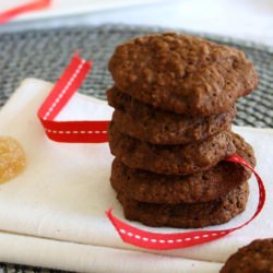 Oatmeal Cranberry Ginger Cookies