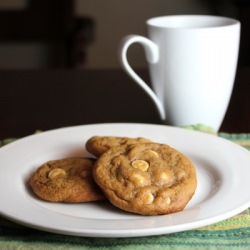 Gingerbread White Choc Cookie