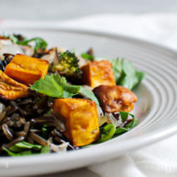 Pumpkin and Wild Rice Salad