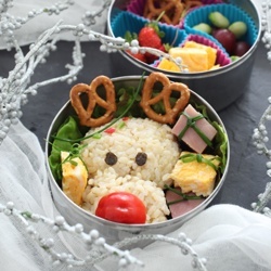 Christmas Rudolph Bento