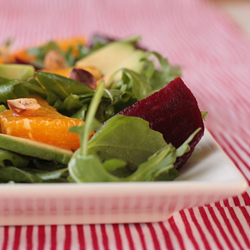 Arugula Beet & Avocado Salad