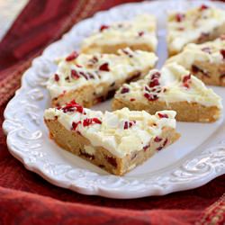 Cranberry Bliss Bars