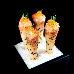 Salmon Tartare Cornets