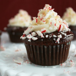 Peppermint Chocolate Cupcakes