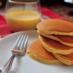 Eggnog Pancakes