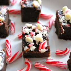 Peppermint Bark Fudge