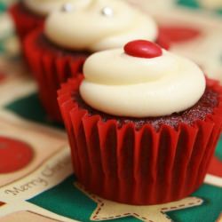 Mini Christmas Cupcakes