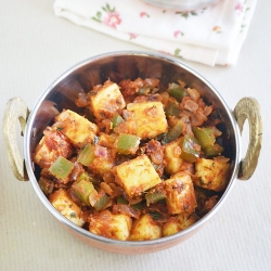 Kadai Paneer Recipe