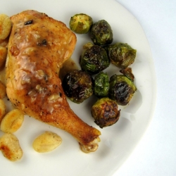 Pan Roasted Chicken Legs