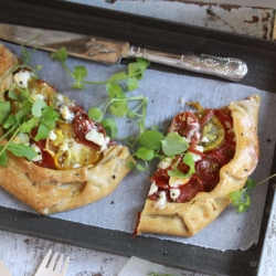 Gluten Free Heirloom Tomato Tart