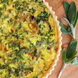 Caramelized Onion & Herb Pie