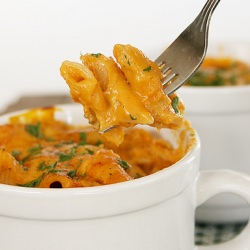 Pumpkin Cheddar Mac & Cheese