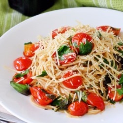 Crushed Cherry Tomato Pasta