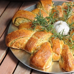 Garlic & Herb Festive Wreath