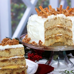 Bananas Foster Cake