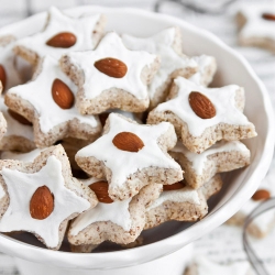 Almond Star Cookies