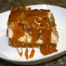 Caramel Apple Cheesecake Bars