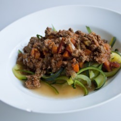 Slow Cooked Kangaroo Bolognese