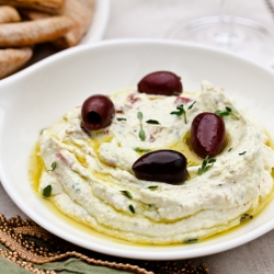 Feta Dip with Roasted Red Peppers