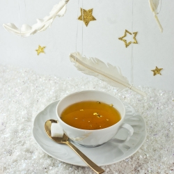 White and Golden Tea