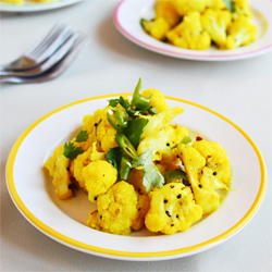 Chilli Lemon Cauliflower