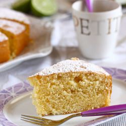 Lime & Créme Fraîche Cake