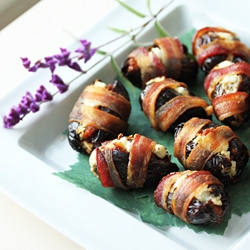 Bacon Wrapped Dates