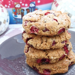 Cranberry Gingerbread Scones