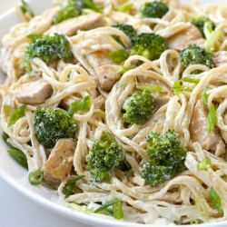 Creamy Miso Chicken Pasta