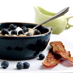 Blueberries and Cream Oatmeal