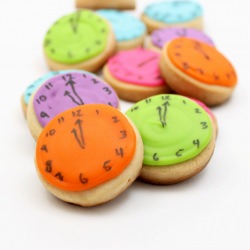 Clock Cookie Bites