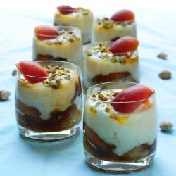 Mini Apricot & Cardamon Trifles