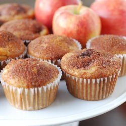 Whole Wheat Apple Muffins