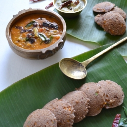 Instant Broken Wheat and Oats Idli