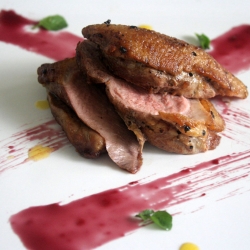 Duck Breast with Orange Sauce