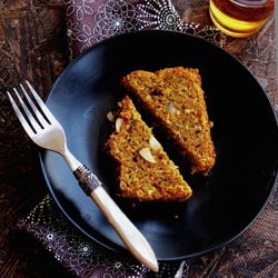 Spiced Carrot Coconut Orange Cake