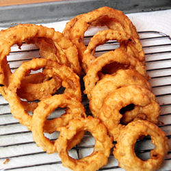 Beer-Battered Onion Rings