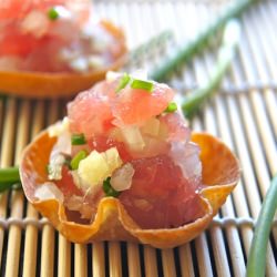 Ginger Ahi Tuna Tartare