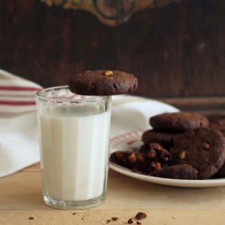 Chocolate & Nut Cookies