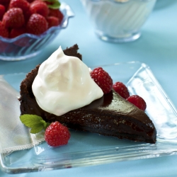 Vegan Chocolate Truffle Tart