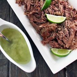 Crockpot Lechon with Mojito Sauce