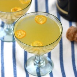 Ginger Kumquat Mimosas