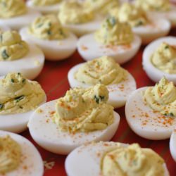 Spicy Deviled Eggs