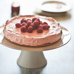 Strawberry Cloud Cake