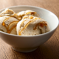 Pine Nut Honey Ice Cream