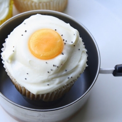 Bacon Cupcakes: Sunny Side Up