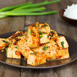 Tofu with Roasted Chili Paste