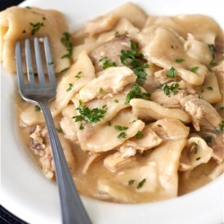 Chicken and Slick Dumplings